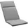 Sieger Polsterauflage 49 x 4 cm grau 1 St.