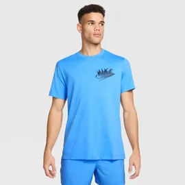 Nike Dri-FIT Fitness T-Shirt blau S