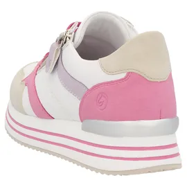REMONTE Damen D1323 Sneaker Low, Weiss 83, 40 EU