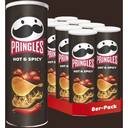 Pringles Hot & Spicy - 8x 165g