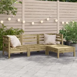 vidaXL Gartensofa 3-Sitzer 0 x 0 x 0 cm Bronze