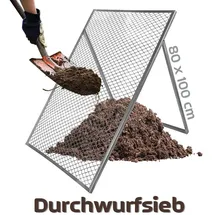 V2Aox Durchwurfsieb 80x100 cm
