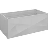 Biohort X-Design HochBeet 2x1) silber-metallic