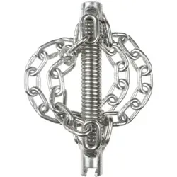 Rothenberger Kettenschleuderkopf mit 4 glatten Ketten, ohne Ring 16 mm