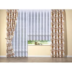 Gardine STICKEREIEN PLAUEN "Rebe" Gr. 2, weiß, B:300cm H:175cm, Sablu00e9, Polyester, Gardinen