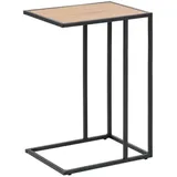 VCM ebuy24 Couchtisch, Eiche Wotan, Holzwerkstoff, 43x63x35 cm, Wohnzimmer, Wohnzimmertische, Couchtische