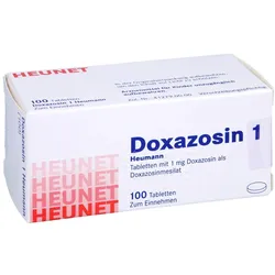 Doxazosin 1 Heumann Tabl.Heunet 100 St