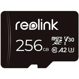 hiksemi Reolink MicroSD (256 GB, MicroSDXC Speicherkarte, Schwarz