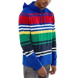 Polo Ralph Lauren Langarmshirt Kapuzen-Langarmshirt Longsleeve Sweatshirt Streifen Sweater T-Shirt Kordelzug an der Kapuze,Leicht, weich und atmungsaktiv bunt L