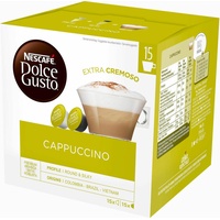 Nescafé Dolce Gusto Cappuccino Vorratsbox Kaffee 30 Kapseln (15 Portionen)
