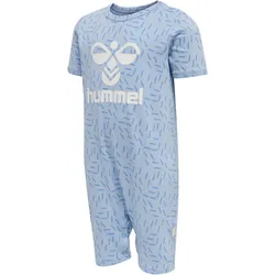 hummel hmlRIVER kurzarm Baby-Strampler 8293 - cerulean 80