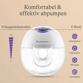 Lansinoh tragbare Milchpumpe
