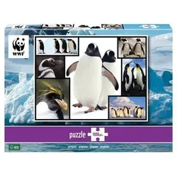 AMBASSADOR 7230059 Erwachsenenpuzzle 1000 Teile Pinguine WWF