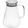 Weis Teekanne aus Borosilikatglas mit Filter im Deckel 1200 ml