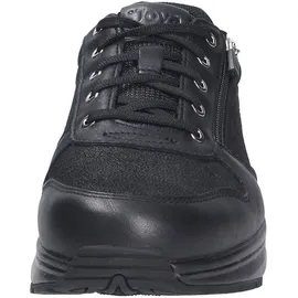Joya Schnürschuh Dynamo Zip in Black - Gr.: 7.5