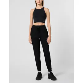 Plein Sport Ribbed Joggers Scratch Hosen Schwarz XS