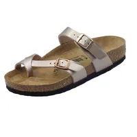 Birkenstock Pantoffeln Mayari BF Copper in Rosa,