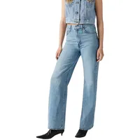 Levi's Ribcage Jeans mit weitem Bein in Hellblau-W29 /