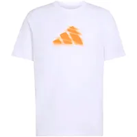 adidas Clay Is Not Graphic weiß XL