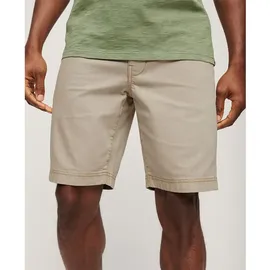 Superdry für Herren. M7110397A Officer beige Chino-Shorts (30), Lässig, Baumwolle
