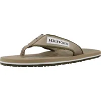Flip-flops Tommy Hilfiger Modell Patch Hilfiger Beach San Farbe Beige beige 42