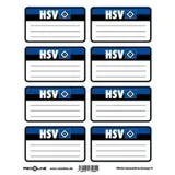 Hamburger SV HSV Heftetiketten