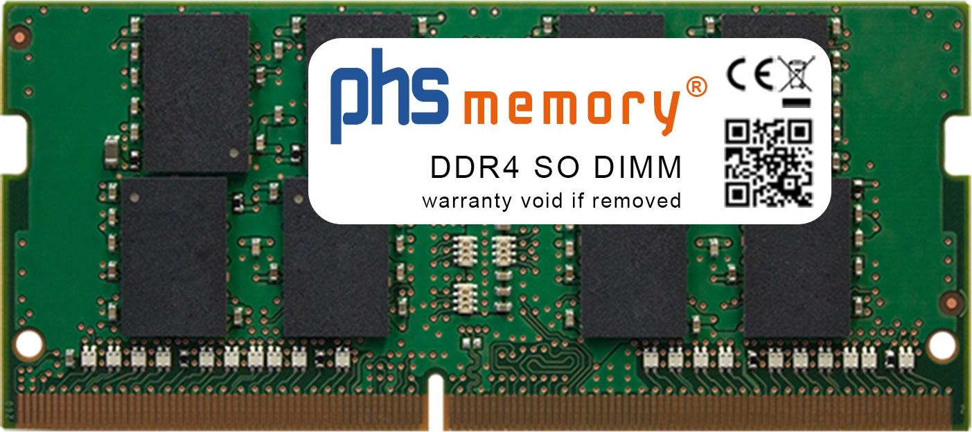 PHS-memory RAM passend für Samsung Plus2 NP550XDA-KT4BR (Samsung Plus2 NP550XDA-KT4BR, 1 x 32GB), RAM Modellspezifisch
