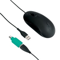 Targus USB Optical Mouse PS/2 Adapter schwarz (AMU30EU)