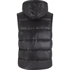 URBAN CLASSICS Recycled Hooded Puffer Weste Black 2XL