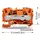 WAGO 2006-1202 Durchgangsklemme 7.50mm Zugfeder Orange