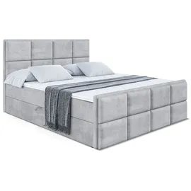 altdecor BOXBETT NOVA-Z - 160 x 200 - H3 - Hellgrau