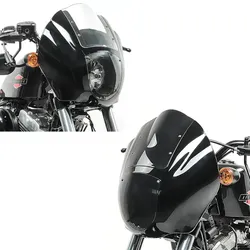 Set: Lampenmaske passend für Harley Davidson Dyna / Sportster Lichtmaske Craftride Q1 klar + Lampenmaske passend für Harley Davidson Dyna / Sportster  Lichtmaske Craftride Q1 dunkel