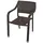 Garden Pleasure Stapelstuhl CHARLESTON 57 x 66 x 82 cm braun 4 St.