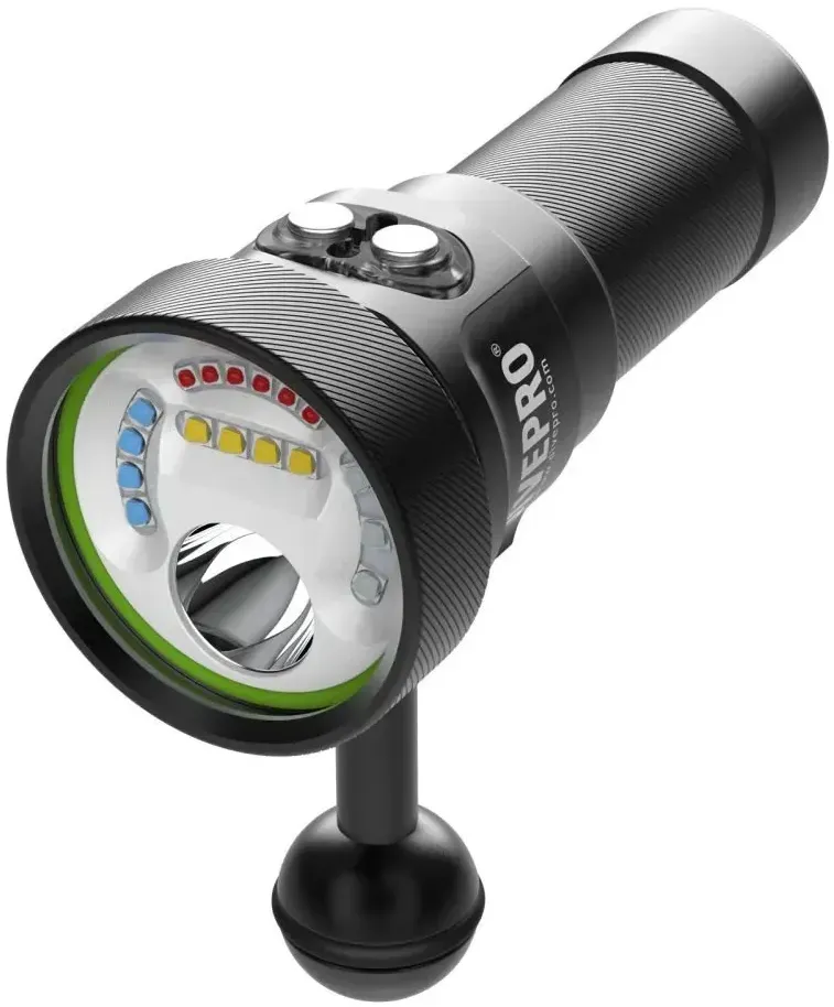 Divepro M35 V2 Video Tauchlampe - Black - 3500 Lumina