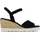 TAMARIS Keilsandaletten Damen Blau 40