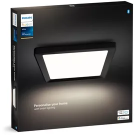 Philips Tento S 1 LED-Panel schwarz Ø 29,5 cm