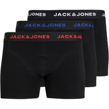 JACK & JONES JACBLACK Boxershorts schwarz L 3er Pack