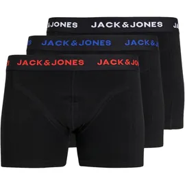 JACK & JONES JACBLACK Boxershorts schwarz L 3er Pack