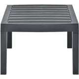 vidaXL Gartentisch 78 x 55 x 38 cm anthrazit