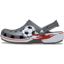 Crocs Classic Soccer Band Clog Grau 28