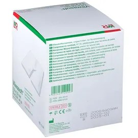 Lohmann & Rauscher Vliwasoft Schlitzkompressen 7,5x7,5 cm steril 4l.