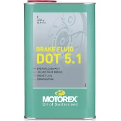 Motorex Brake Fluid Dot 5.1 Bremsflüssigkeit - 1000 ml Türkis Modell 2023