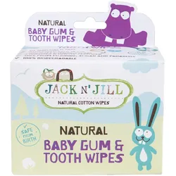 Jack N’ Jill Natural Feuchttücher zum Schutz von Zähnen und Zahnfleisch 25 St.