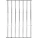 vidaXL Grillrost 50 x 35 cm Edelstahl silber