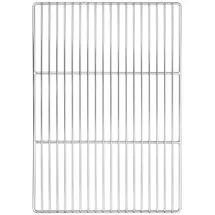vidaXL Grillrost 50 x 35 cm Edelstahl silber