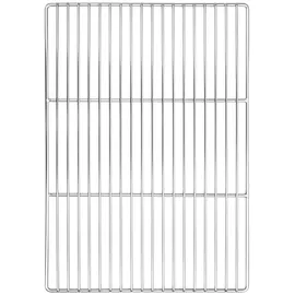 vidaXL Grillrost 50 x 35 cm Edelstahl silber
