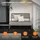 ML-Design Gartenbank 3-Sitzer 3tlg. 120 x 60 x 90 cm Grau