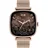 square 1.7 Carrée Rose-Gold Milanese