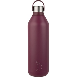 Chilly's Series 2 Solids Trinkflasche 1l plum (B1000S2-PLUM)