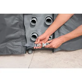 BESTWAY Xtras EnergySense Plus Thermo-Komplettabdeckung grau 230 x 230 x 71